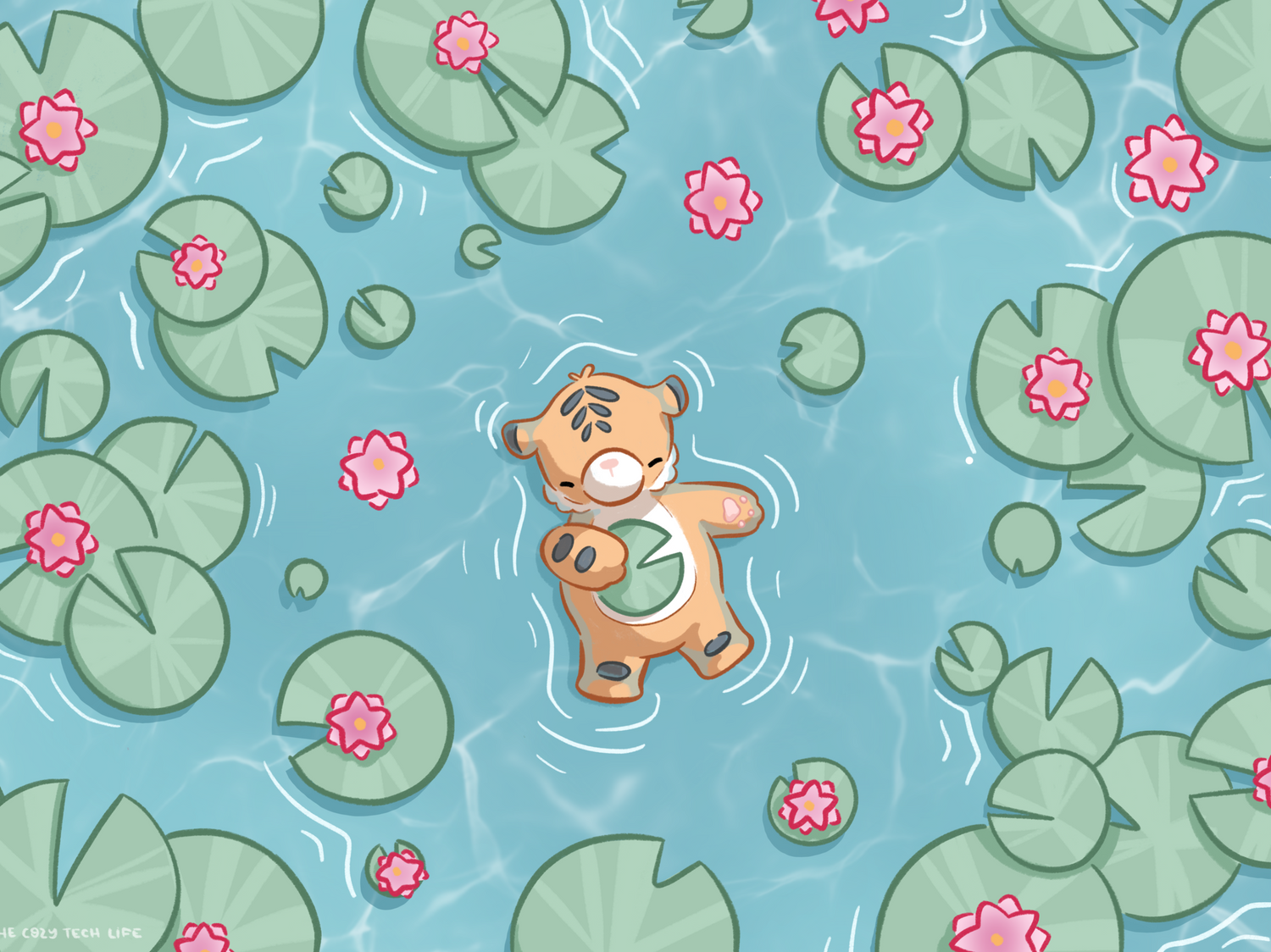 Cute tiger