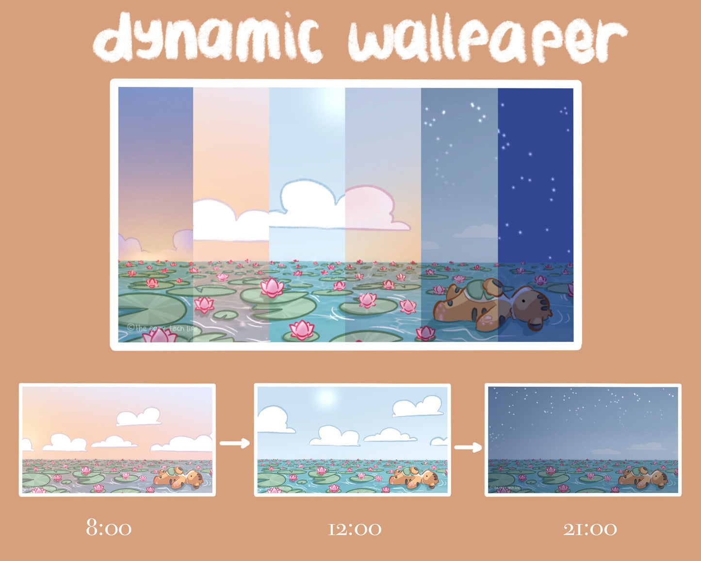 ULTIMATE Mac Set Up Complete Cute Tiger Pack - 500+ app icons - 250 files icons - 12 wallpapers (2 dynamic wallpapers)