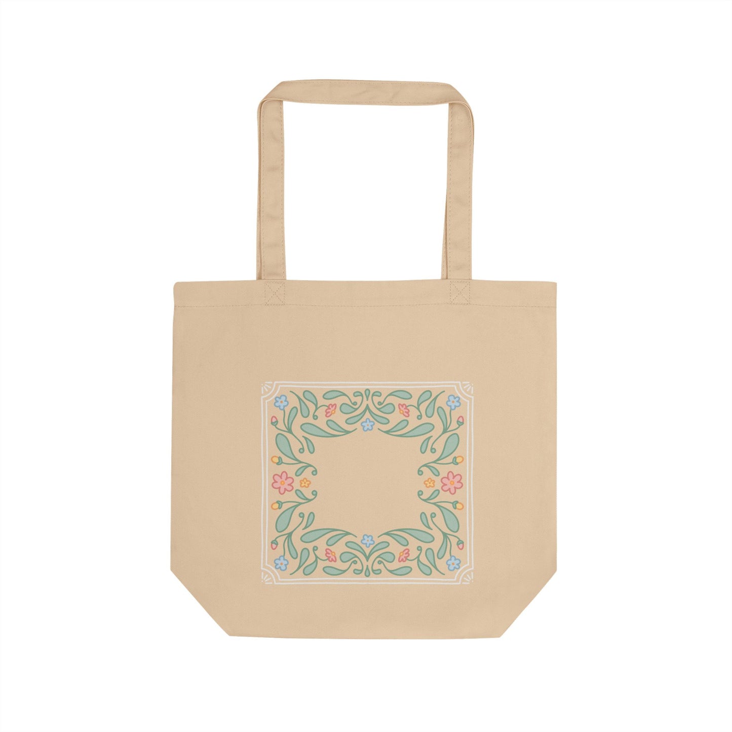 Fiction is cheaper than Therapy Tote Bag | Floral Hand-lettered Design