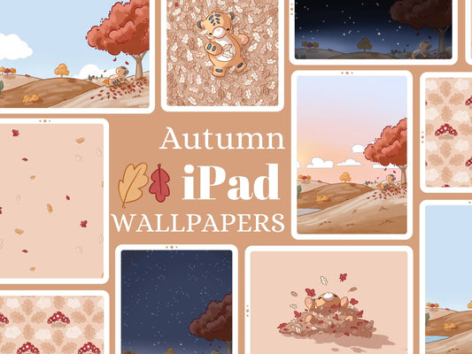 10 cute Autumn iPad wallpapers
