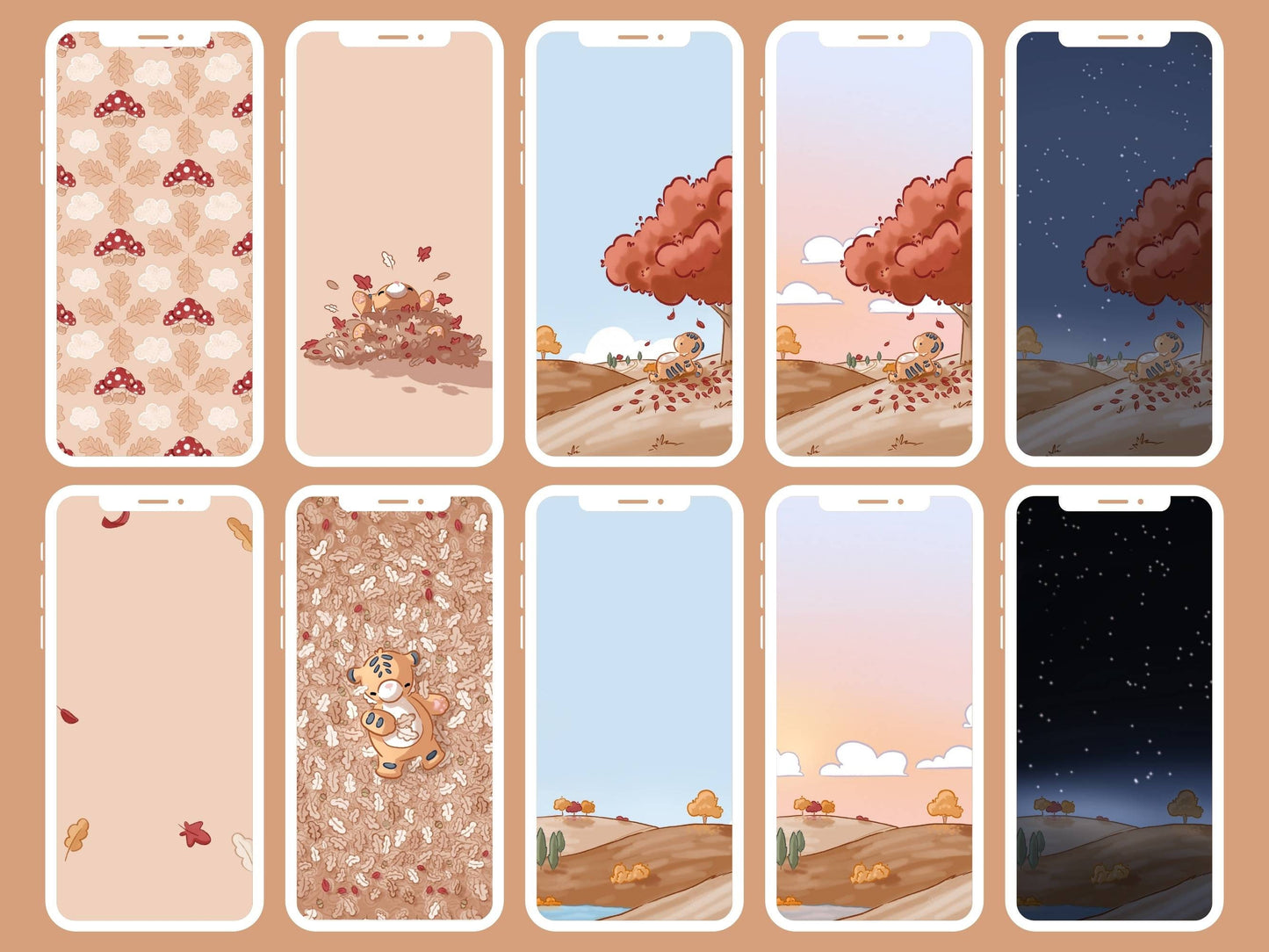 11 Autumn iPad wallpapers for lockscreen and homescreen